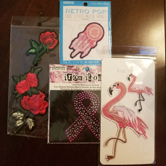 Other - DIY Iron On Patches New Crafts Combo